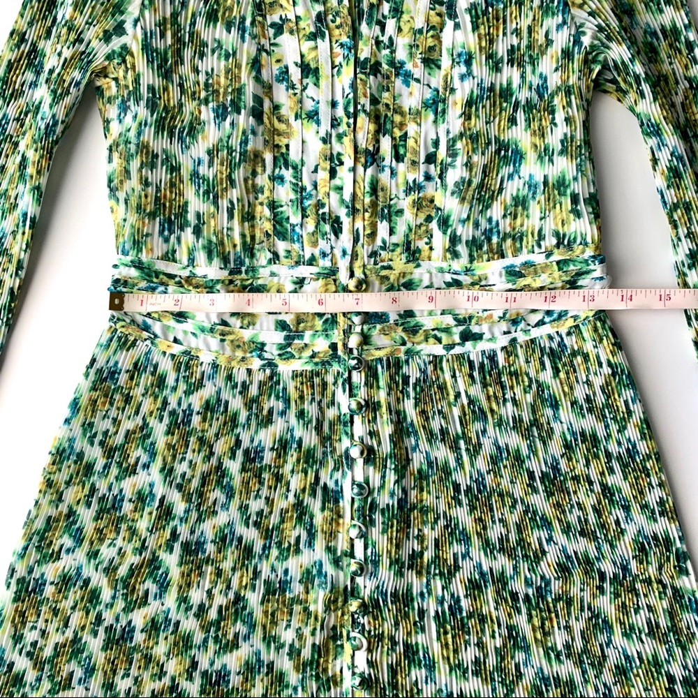 O.P.T X EMILY LUCIANO • Pleated Midi Dress - Picture 8 of 11